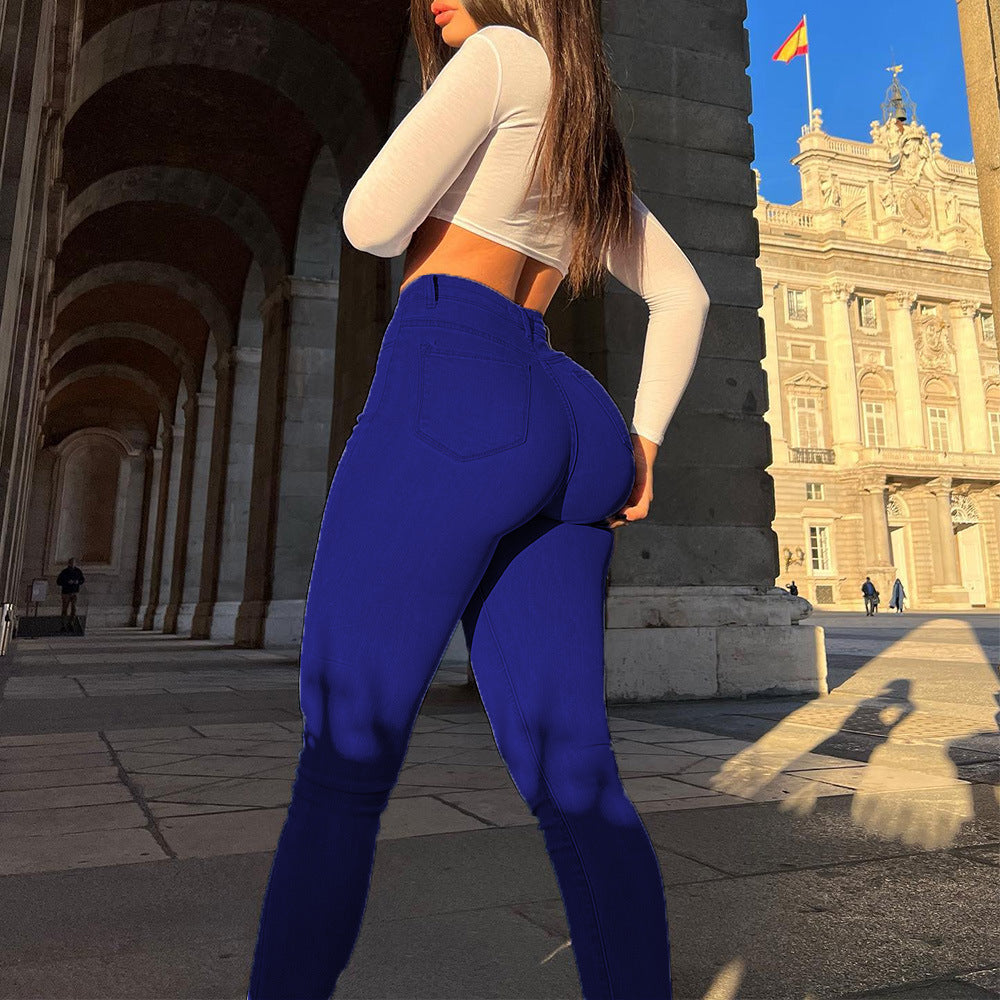 Image of Women's High-Waisted Skinny Pants