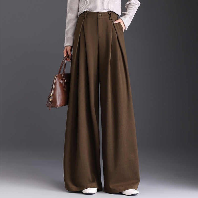 Image of Women's High-Waisted Wide Leg Pants