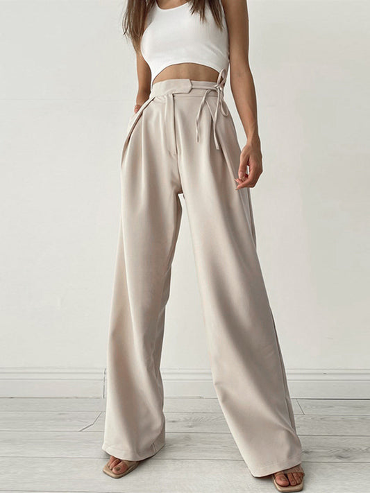 Image of Women's High-Waisted Wide Leg Pants
