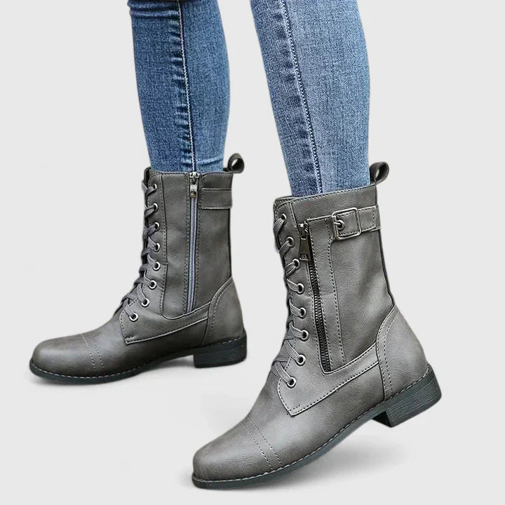 Image of Women's Lace-Up Combat Boots