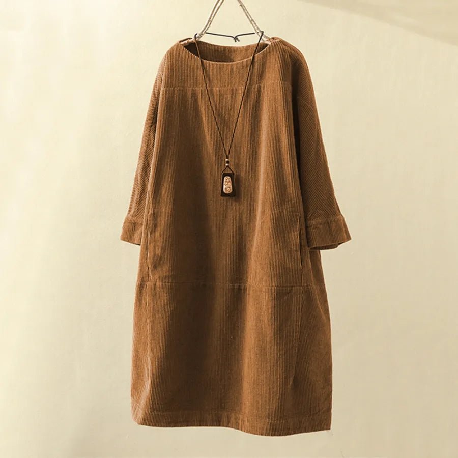 Image of Women's Long Sleeve Midi Dress