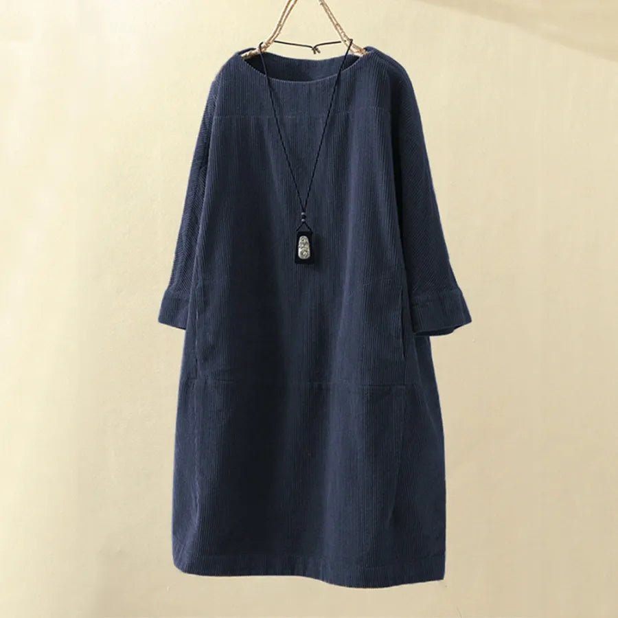 Image of Women's Long Sleeve Midi Dress
