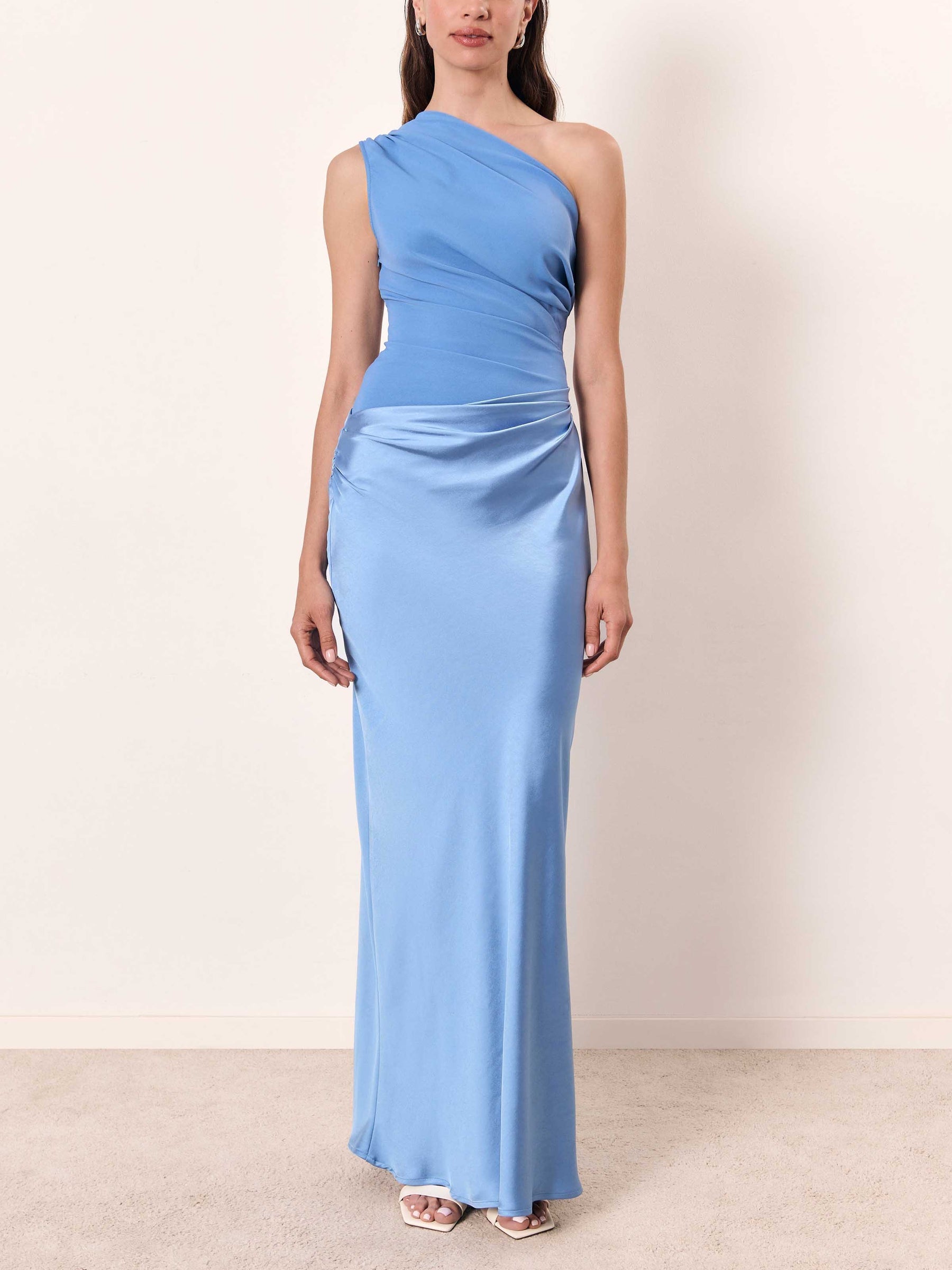Image of Women's One Shoulder Bodycon Maxi Dress