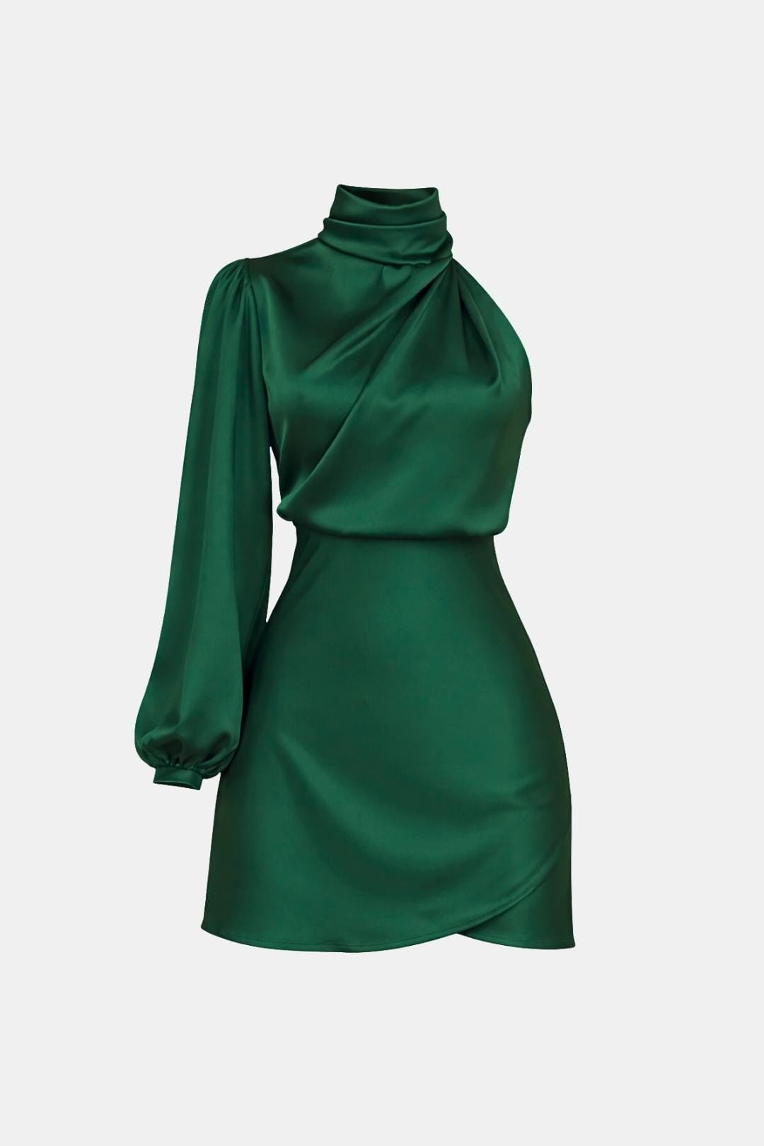 Image of Women's One Shoulder Cocktail Mini Dress