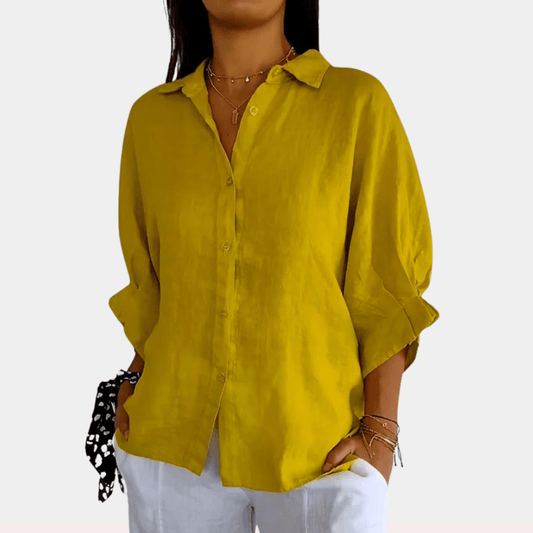 Image of Women's Oversized Button-Down Shirt
