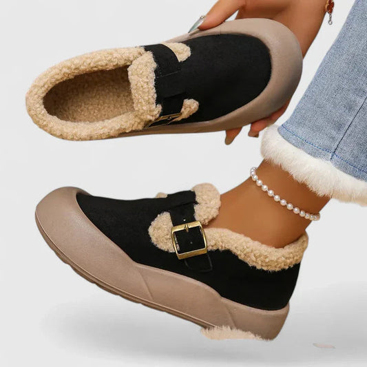 Image of Women's Platform Mary Jane Buckle Shoes