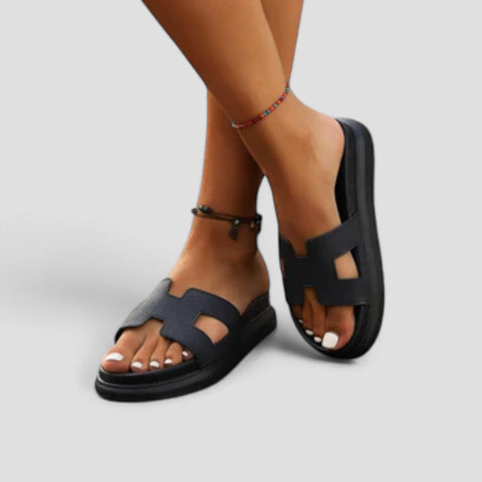 Image of Women's Platform Slide Sandals