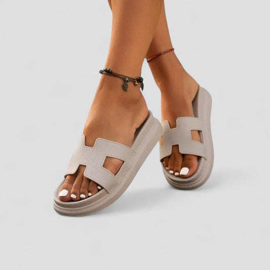 Image of Women's Platform Slide Sandals