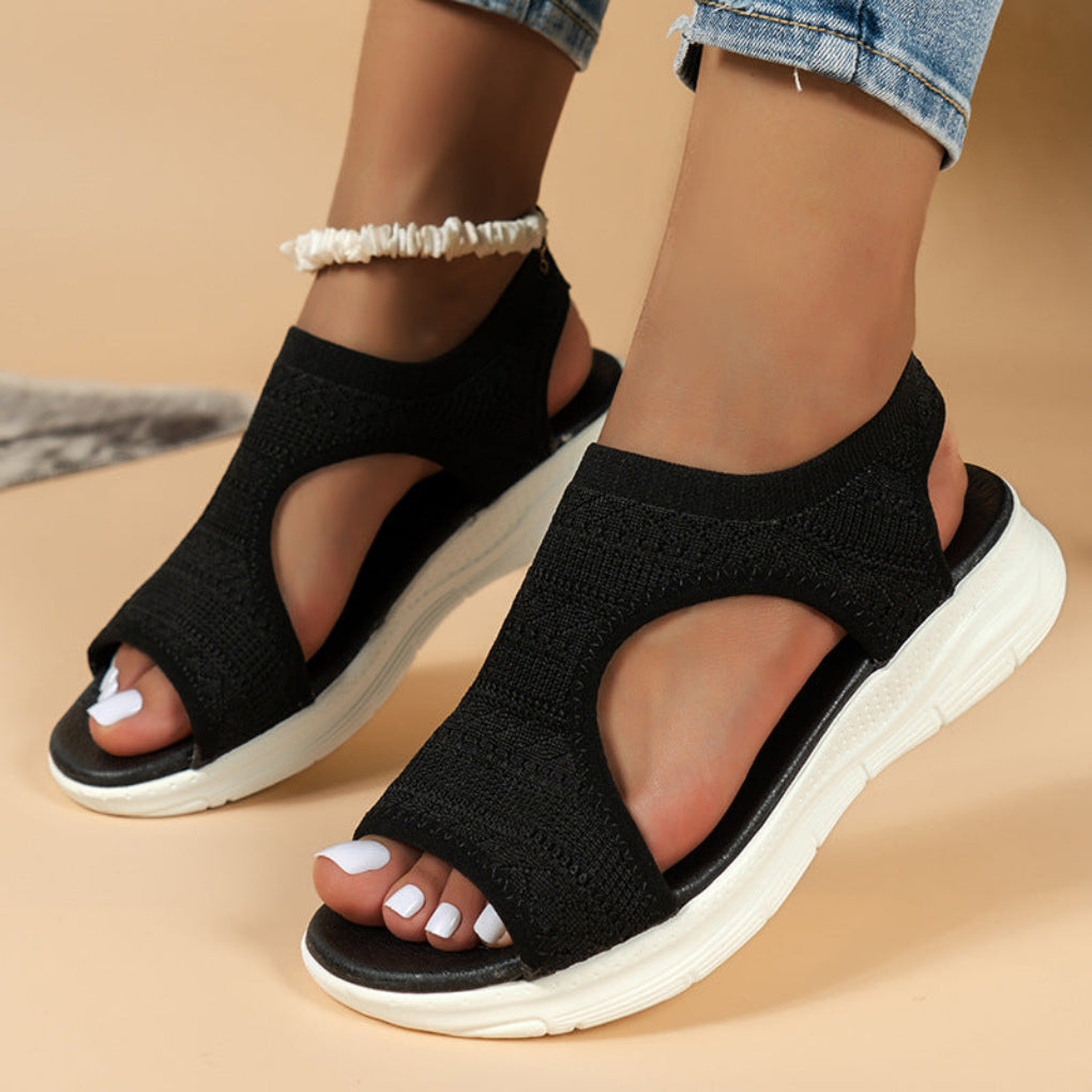 Image of Women's Platform Slip On Sandals