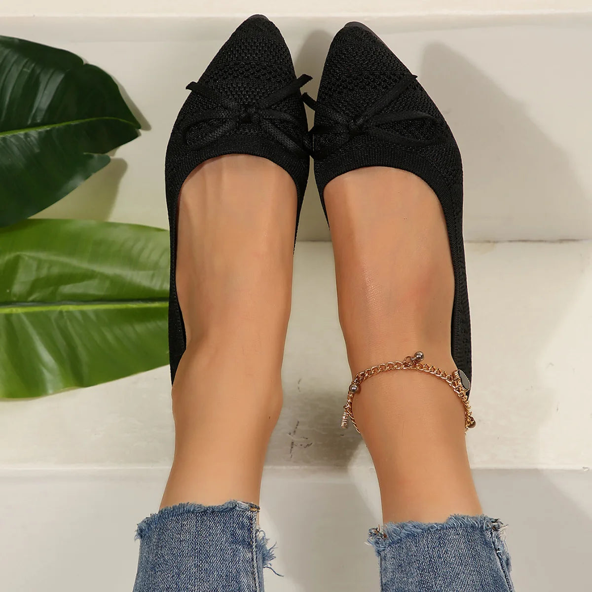Image of Women's Pointed Toe Ballet Flats