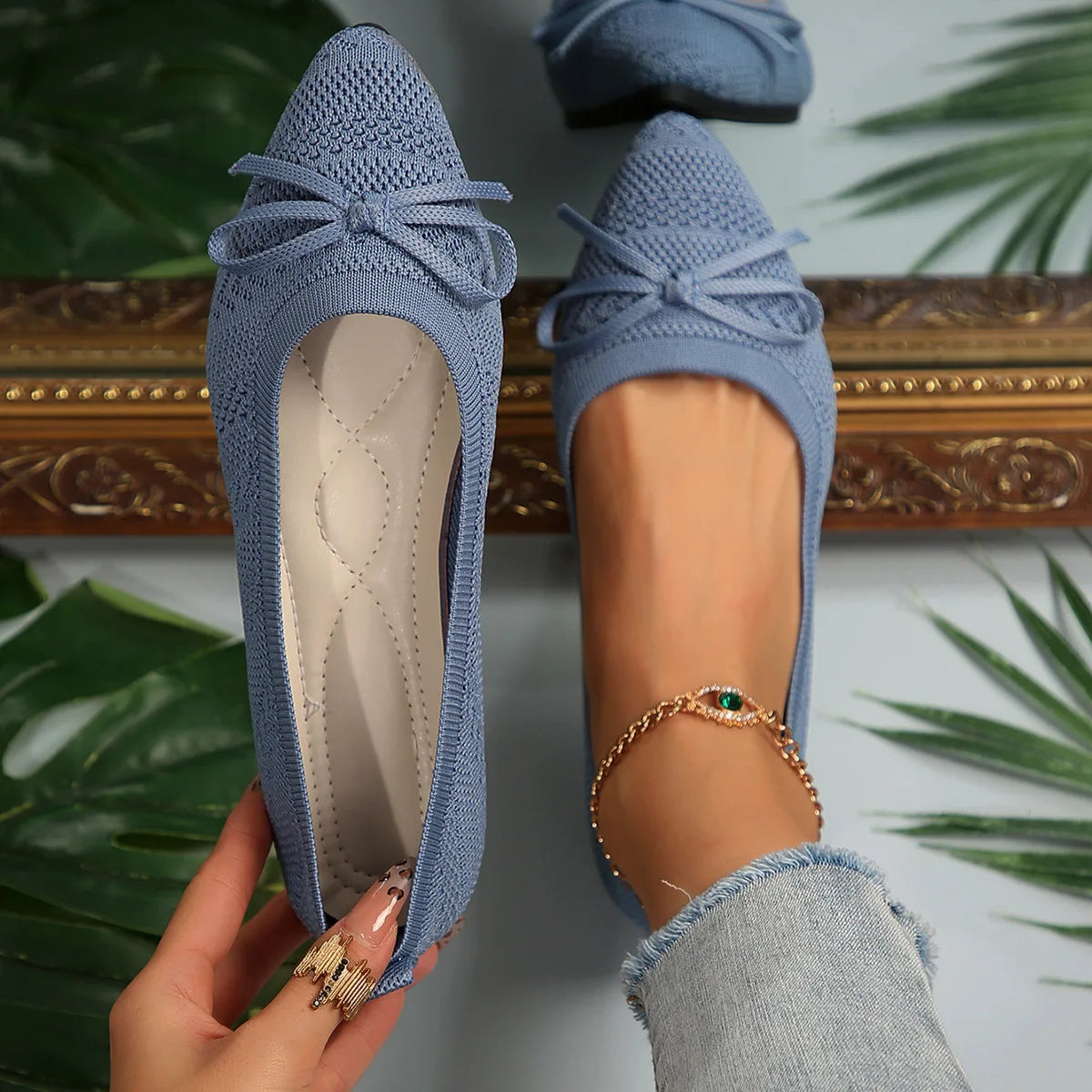 Image of Women's Pointed Toe Ballet Flats
