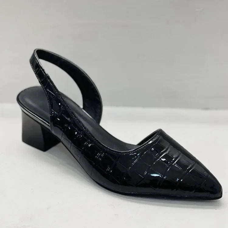 Image of Women's Pointed Toe Slingback Heels