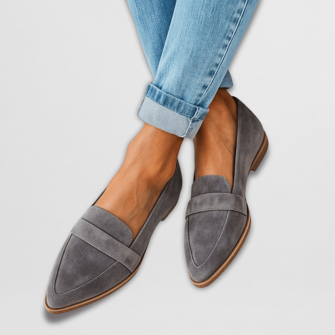Image of Women's Pointed Toe Slip-On Loafers