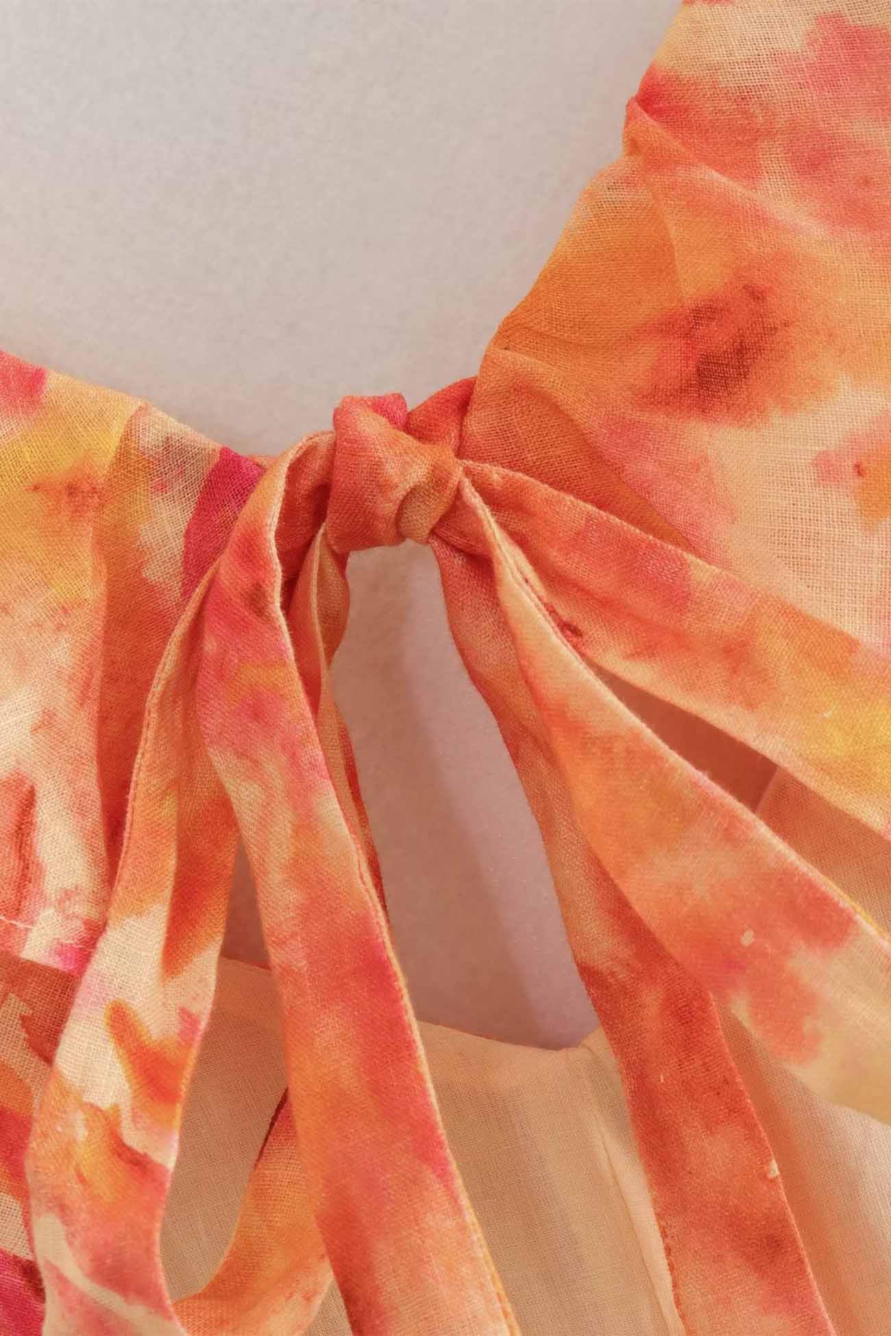 Image of Women's Ruffle Floral Summer Midi Dress