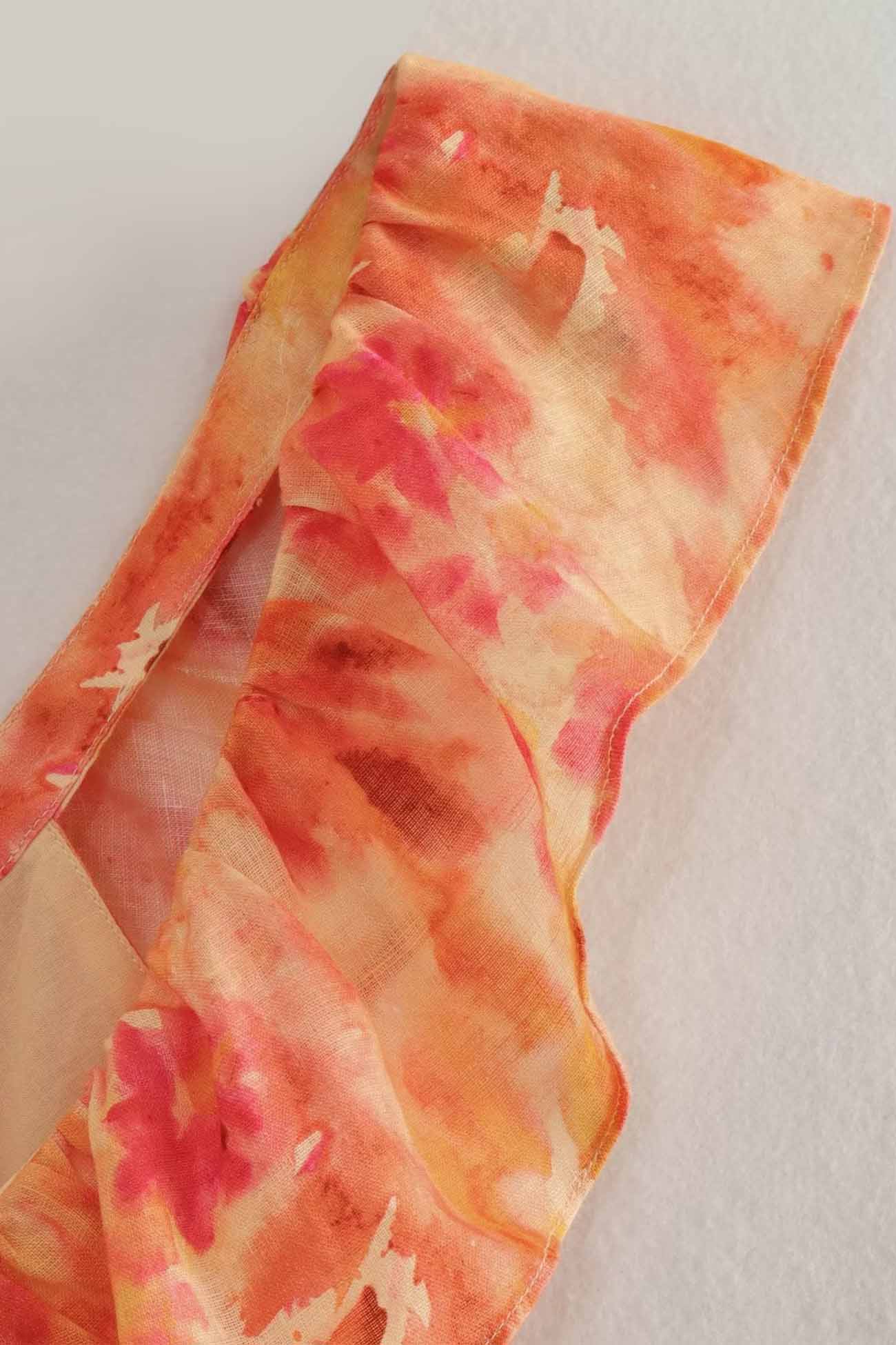 Image of Women's Ruffle Floral Summer Midi Dress