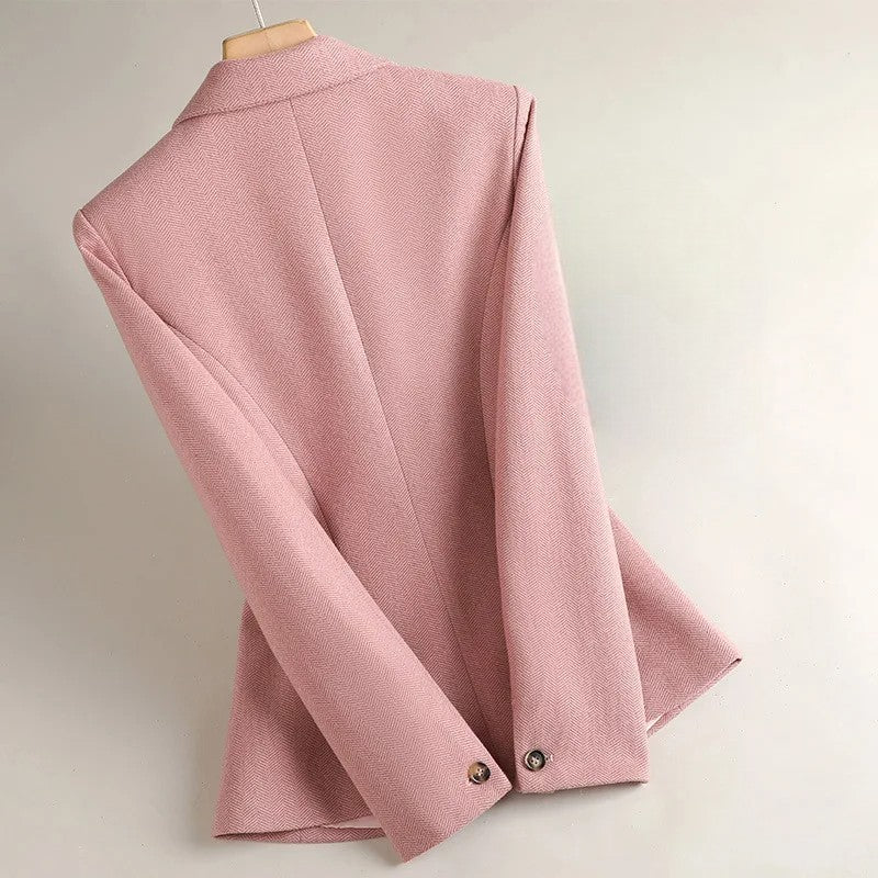 Image of Women's Single-Breasted Blazer Jacket