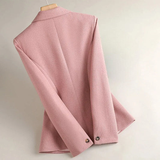 Image of Women's Single-Breasted Blazer Jacket
