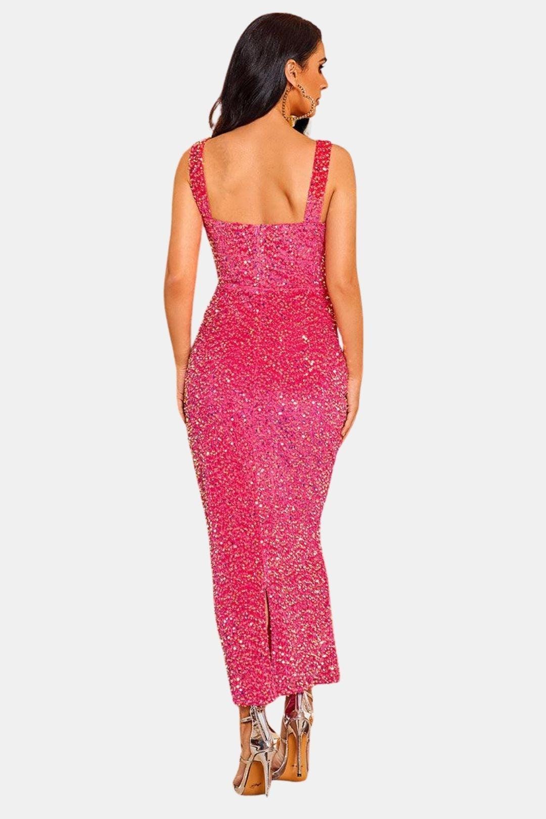 Image of Women's Sleeveless Bodycon Maxi Dress