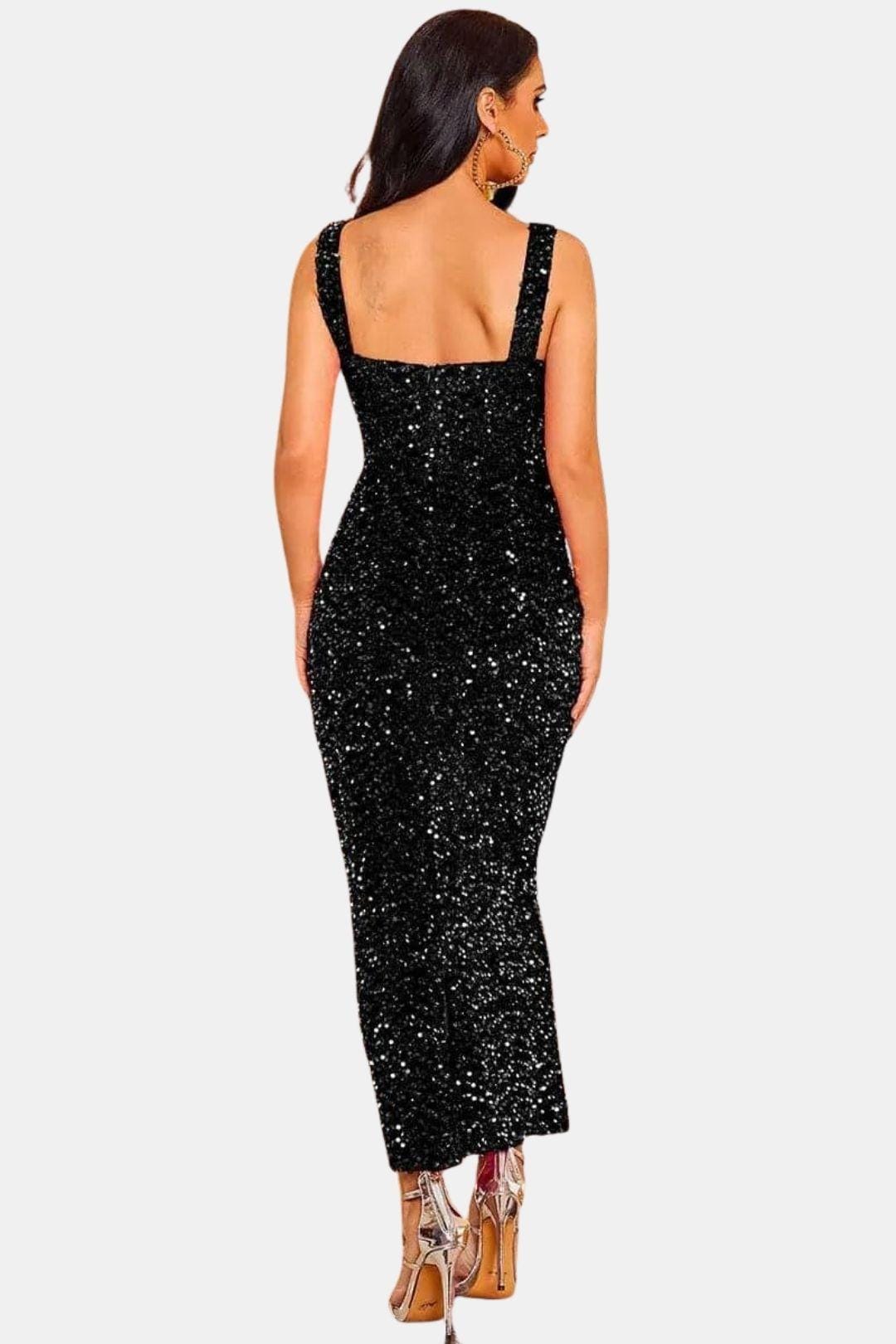 Image of Women's Sleeveless Bodycon Maxi Dress