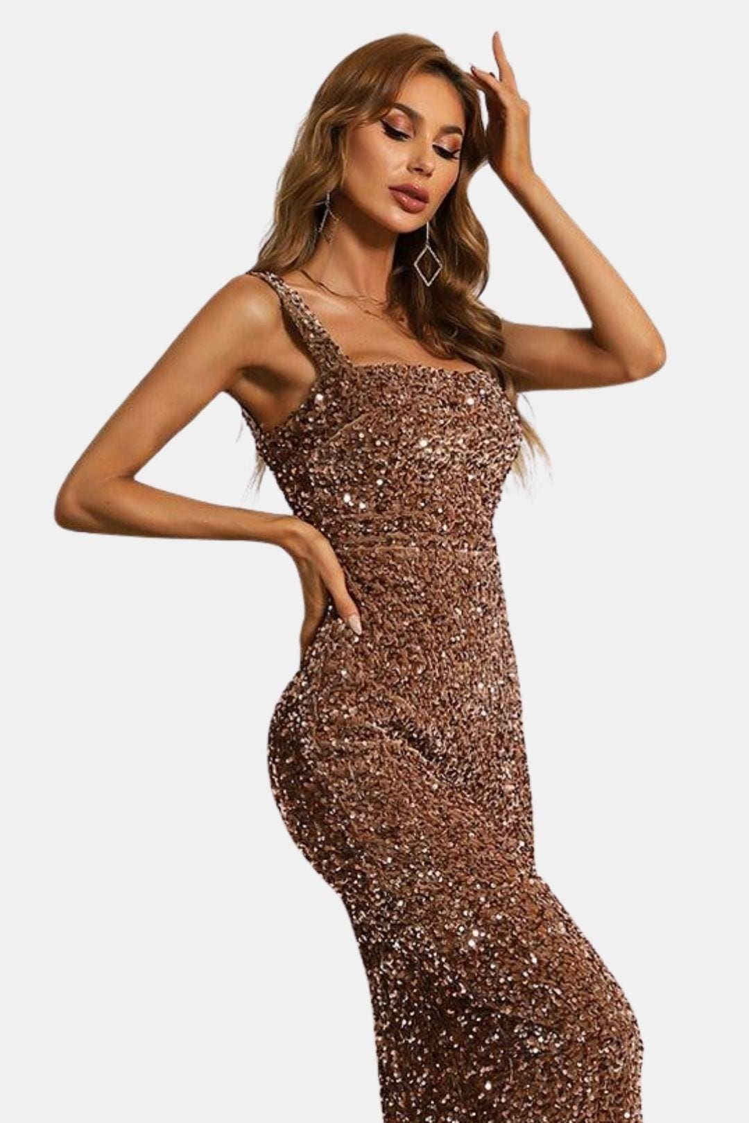 Image of Women's Sleeveless Bodycon Maxi Dress