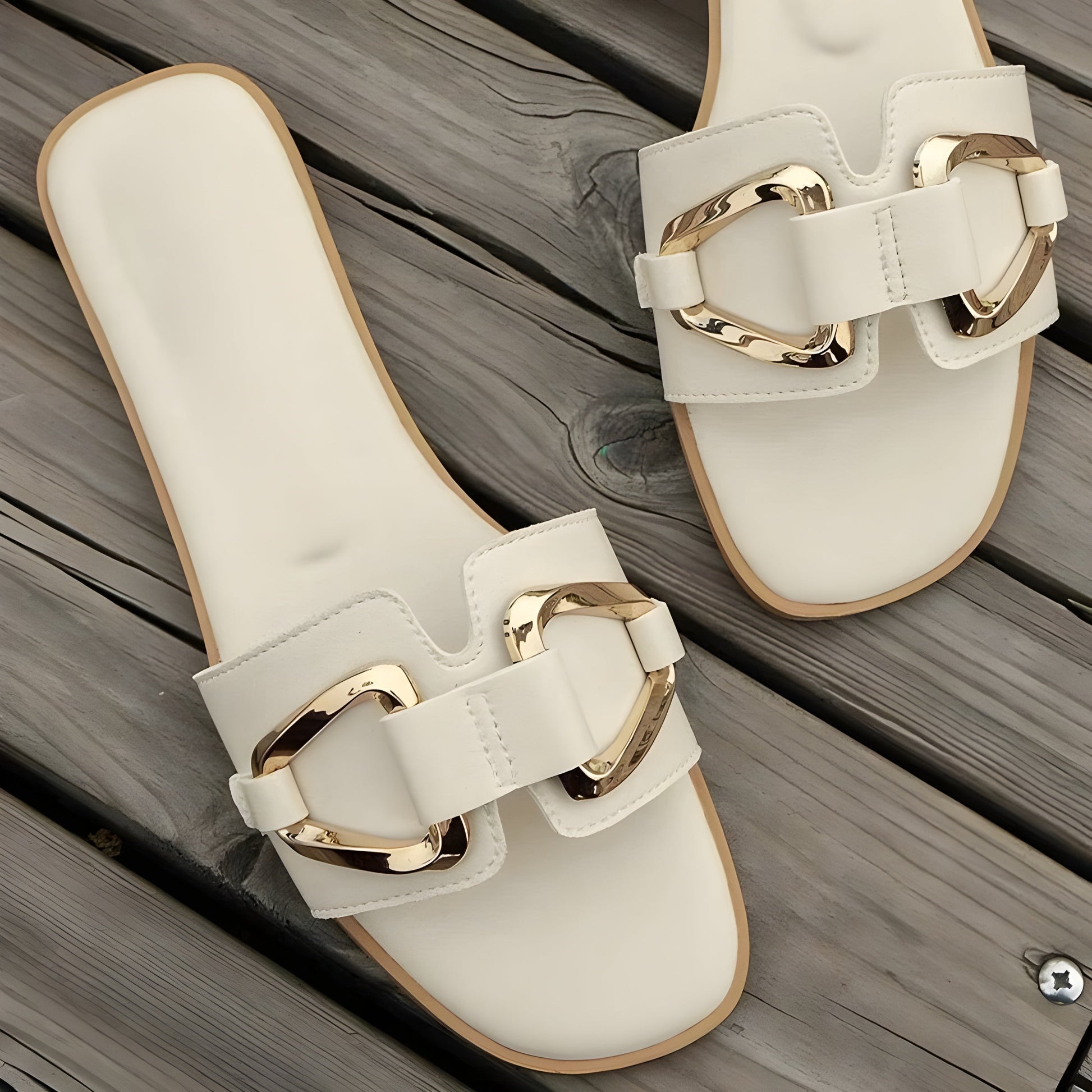 Image of Women's Slide Flat Sandals