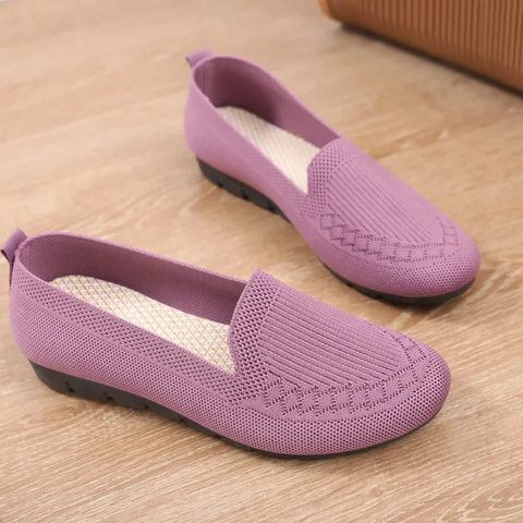 Image of Women's Slip-On Knit Loafers