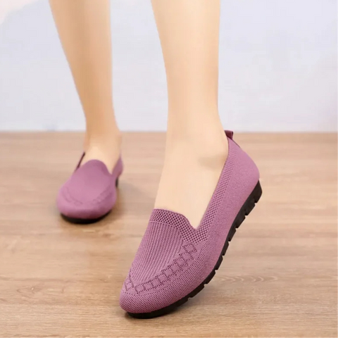 Image of Women's Slip-On Knit Loafers