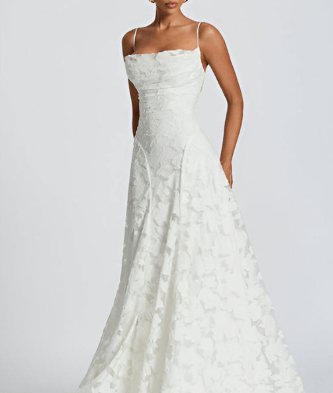 Image of Women's Spaghetti Strap A-Line Maxi Dress