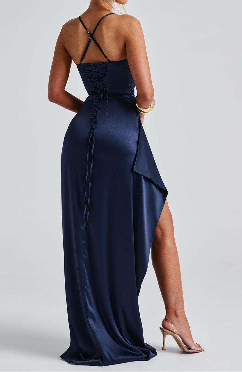 Image of Women's Spaghetti Strap Slip Maxi Dress