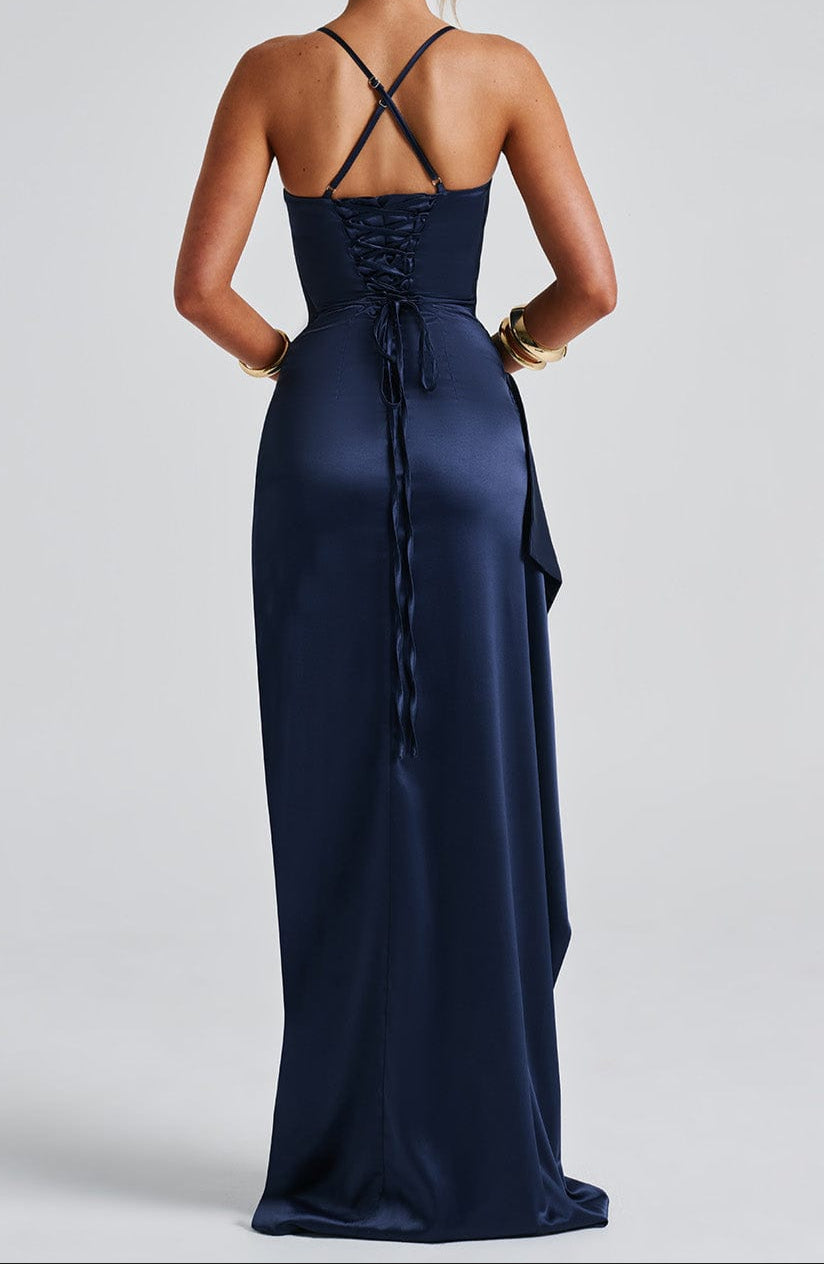 Image of Women's Spaghetti Strap Slip Maxi Dress