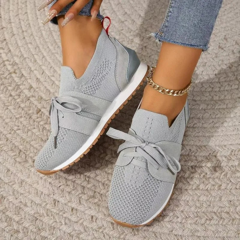 Image of Women's Tie Low Top Athletic Shoes