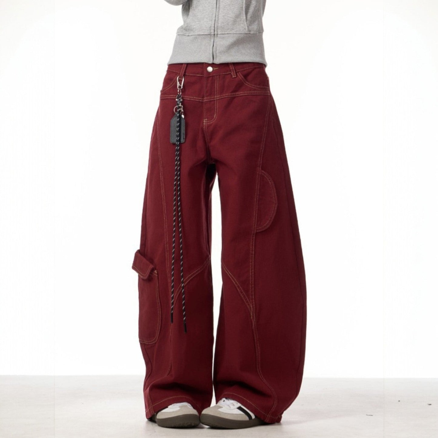 Image of Women's Wide Leg Cargo Pants