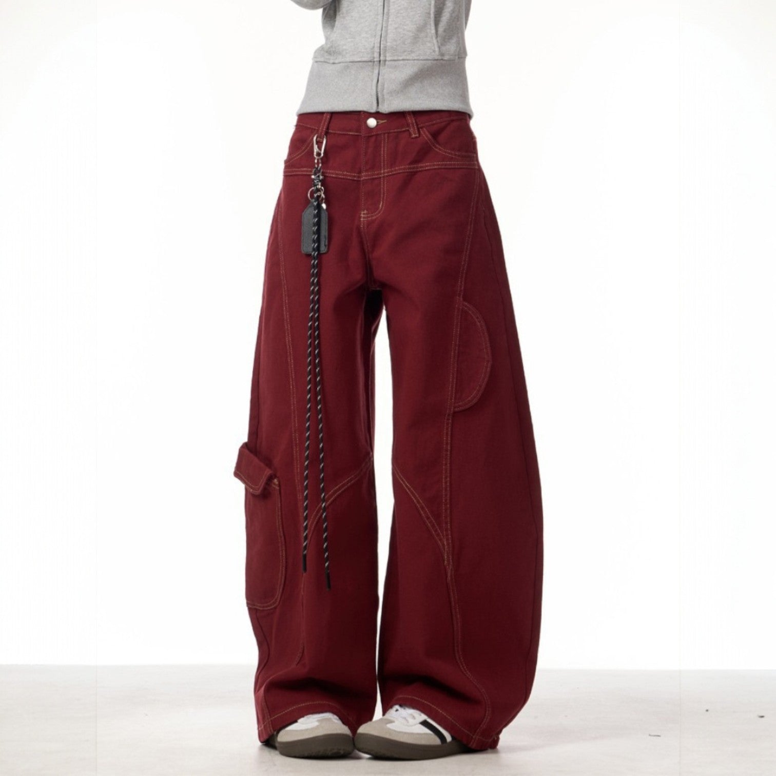 Image of Women's Wide Leg Cargo Pants
