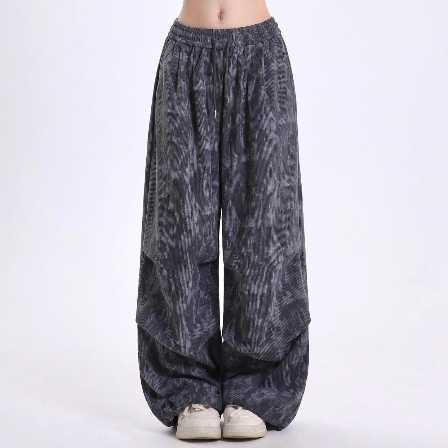 Image of Women's Wide Leg Drawstring Pants