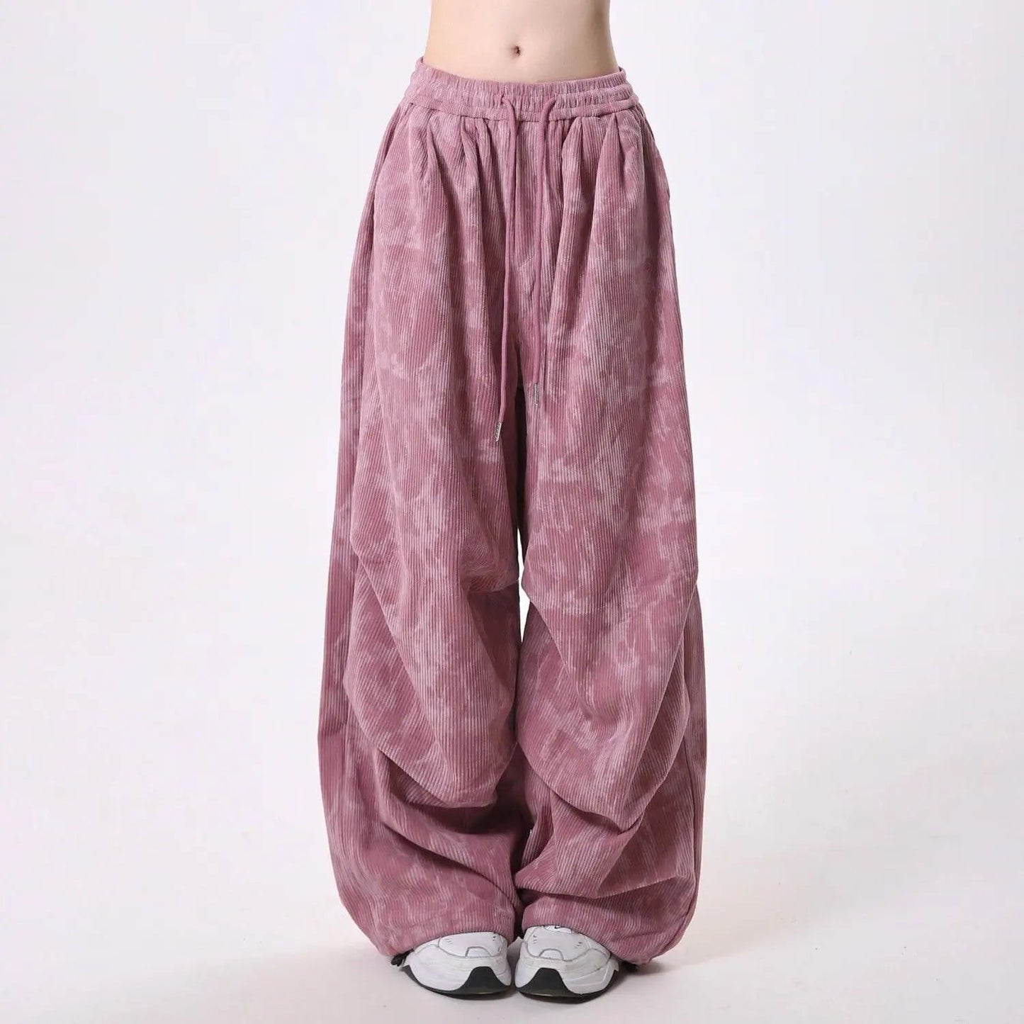 Image of Women's Wide Leg Drawstring Pants
