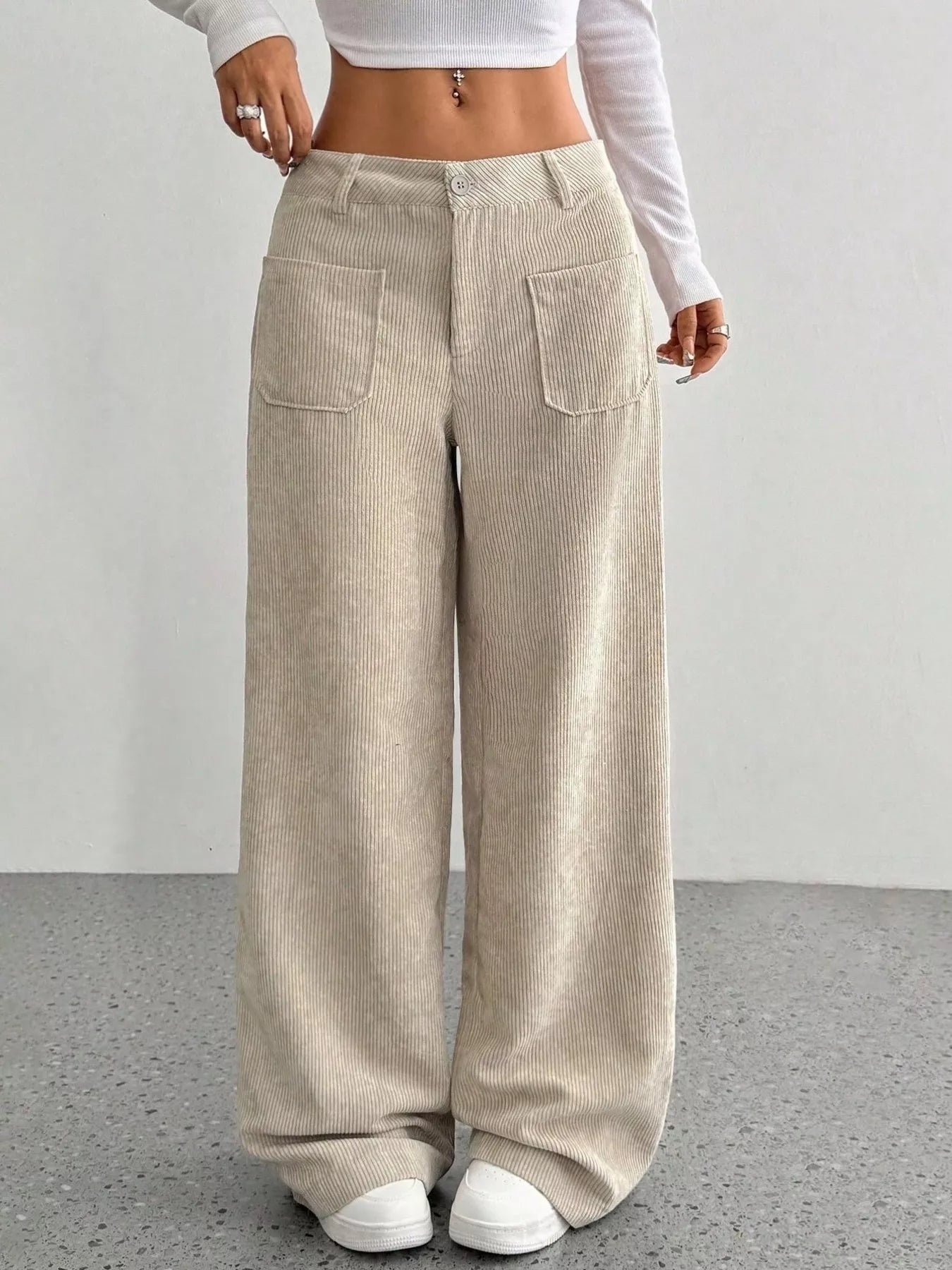 Image of Women's Wide Leg Pocket Pants