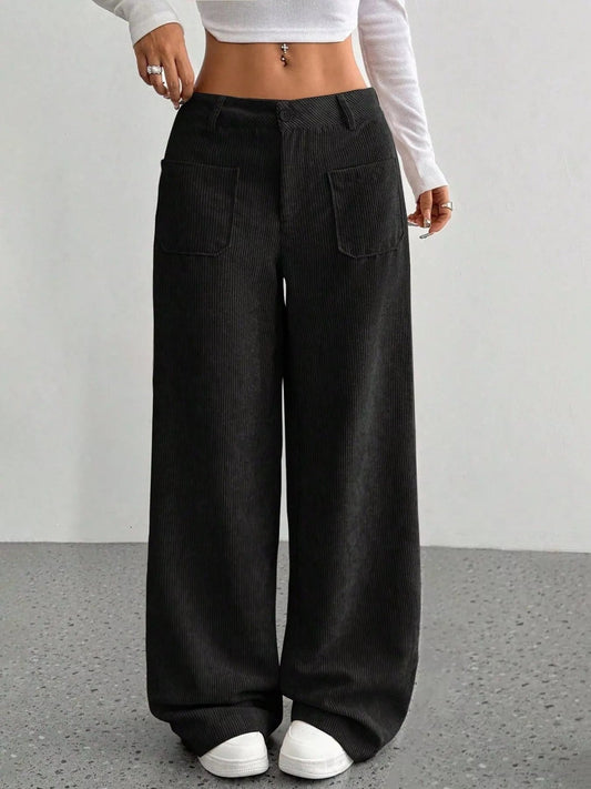 Image of Women's Wide Leg Pocket Pants