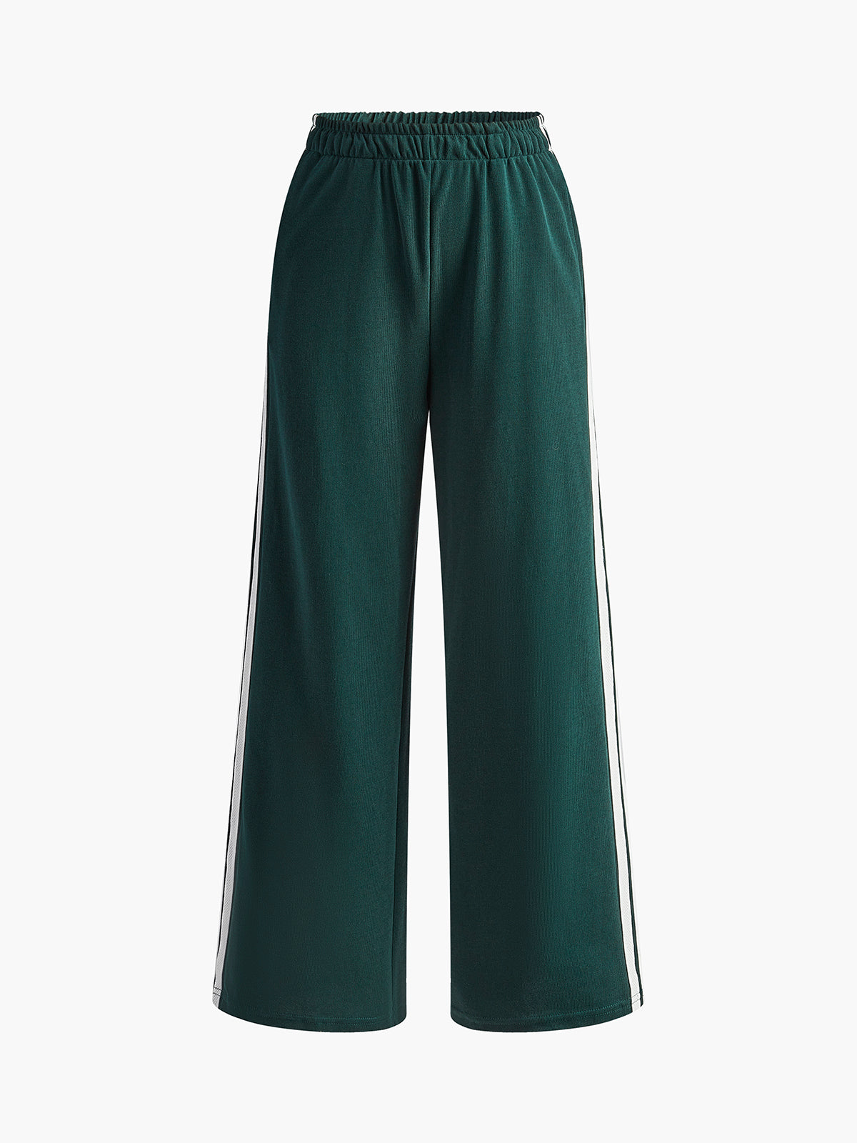 Image of Women's Wide Leg Striped Track Pants