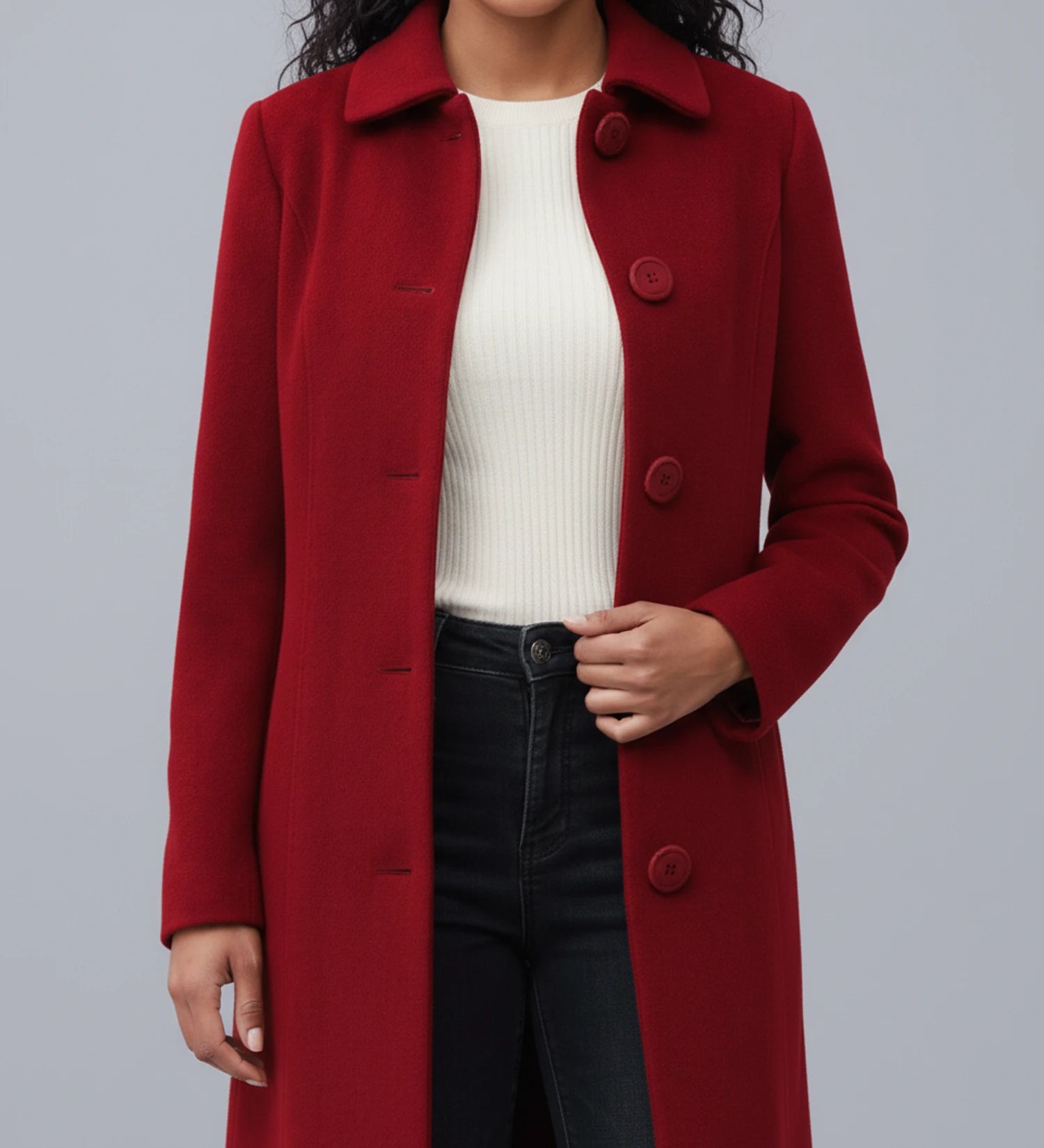 Women's - Button-Front Coat image