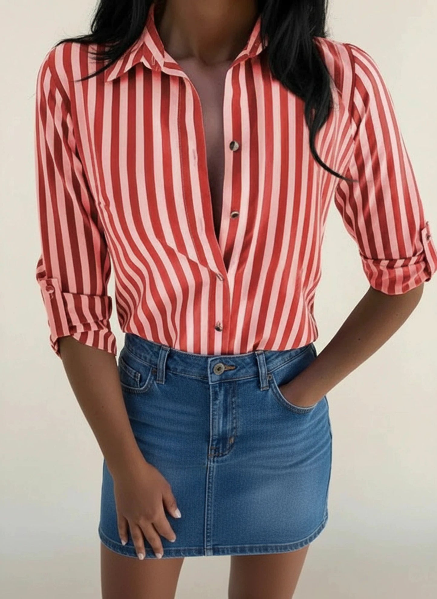 Women's Button-Down Blouse