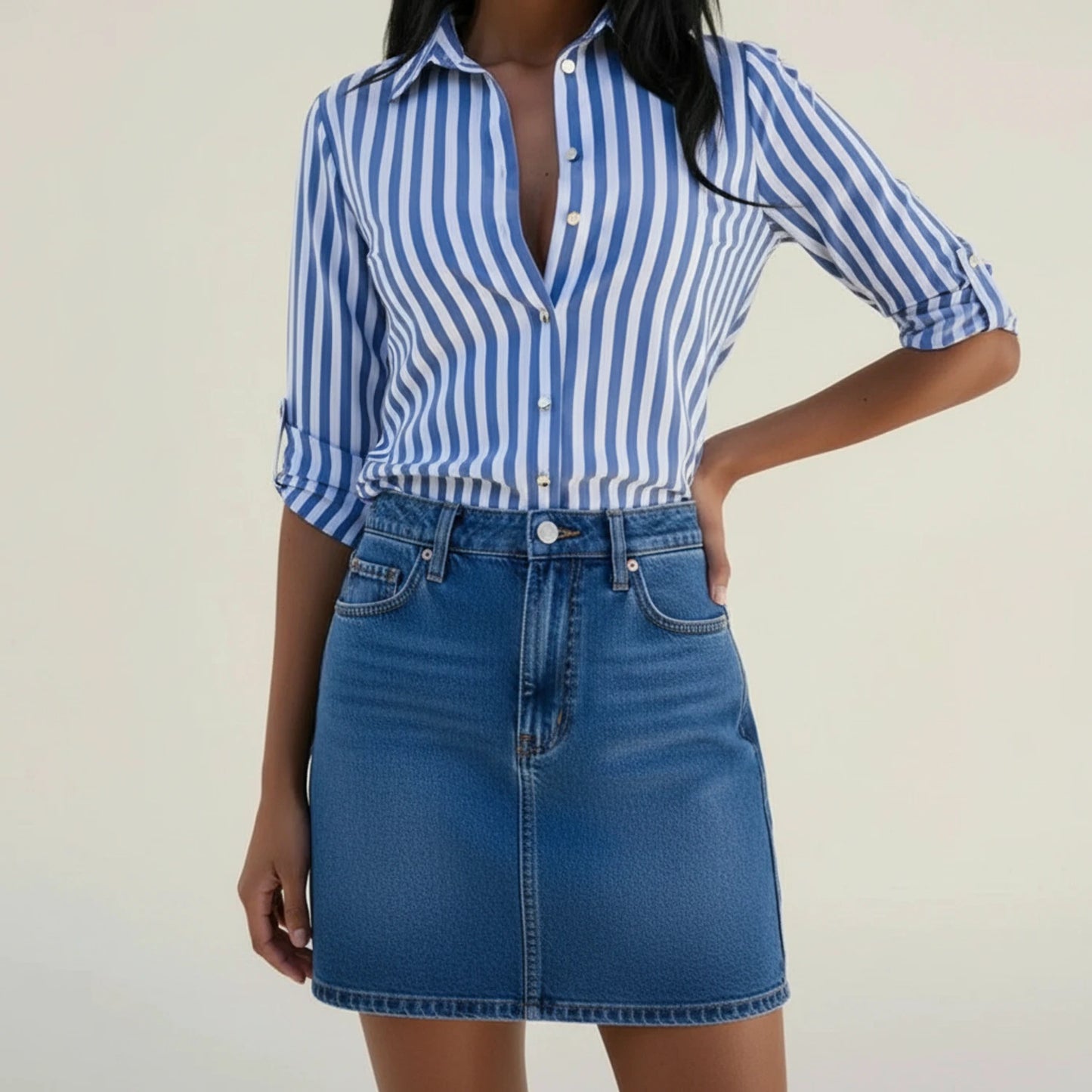 Women's Button-Down Blouse