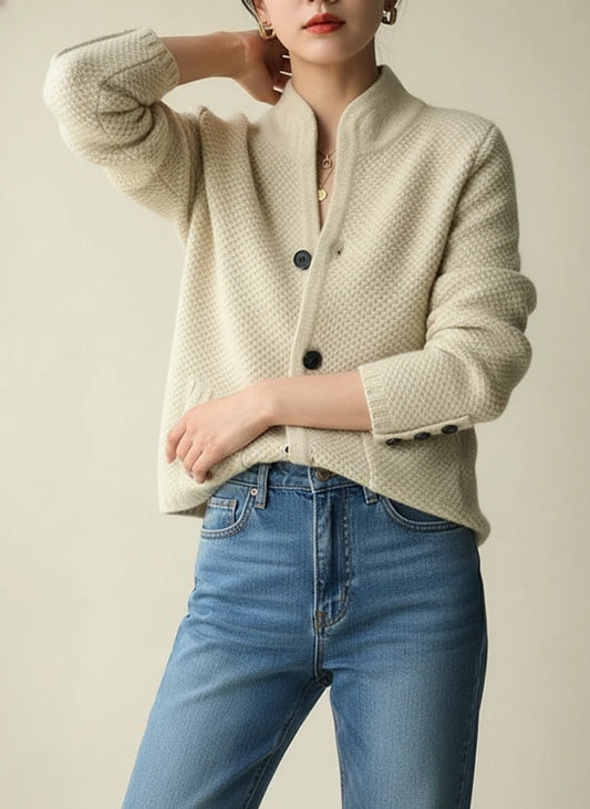 Women's Button-Front Cozy Cardigan