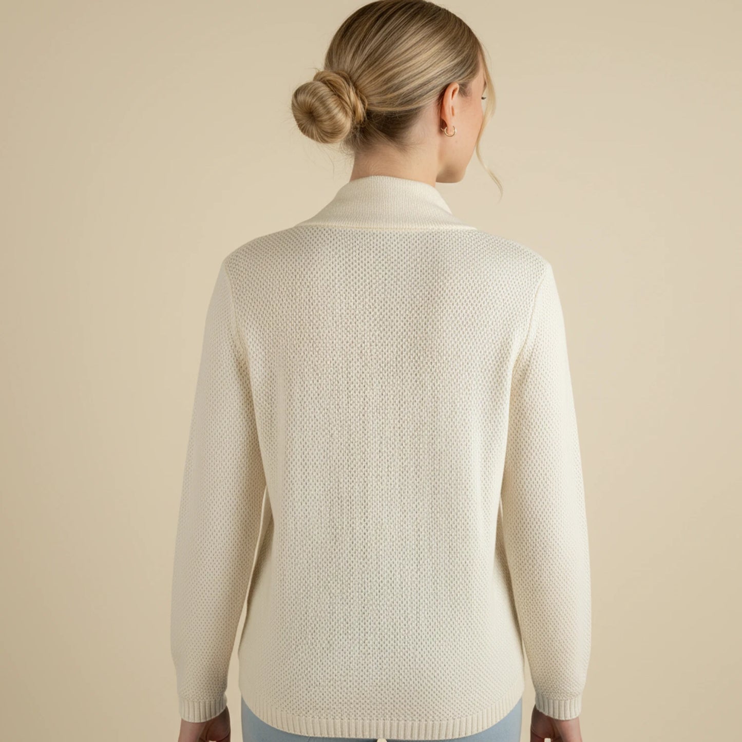 Women's Knit Winter Sweater Jacket