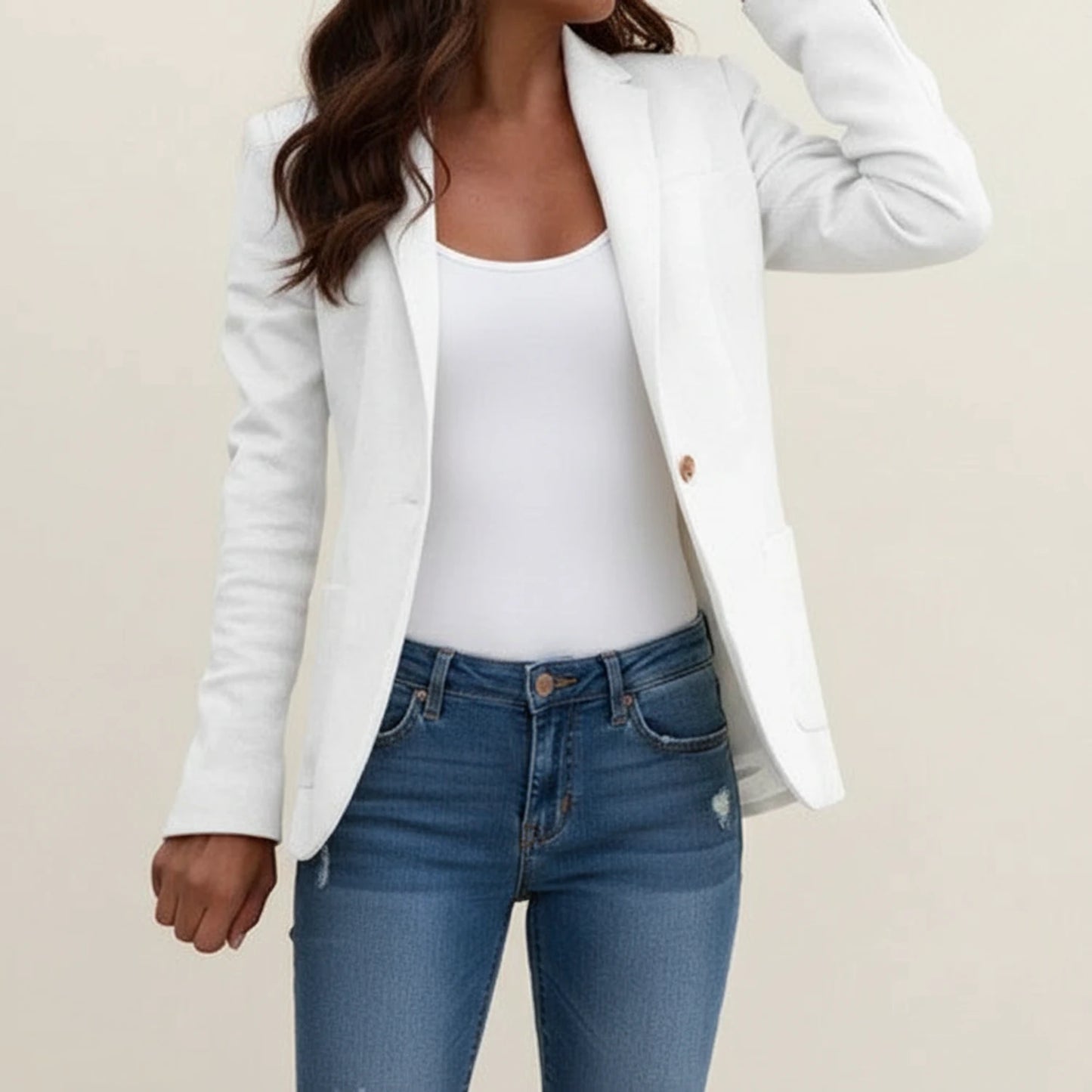 Women's Classic-Fit Blazer Jacket
