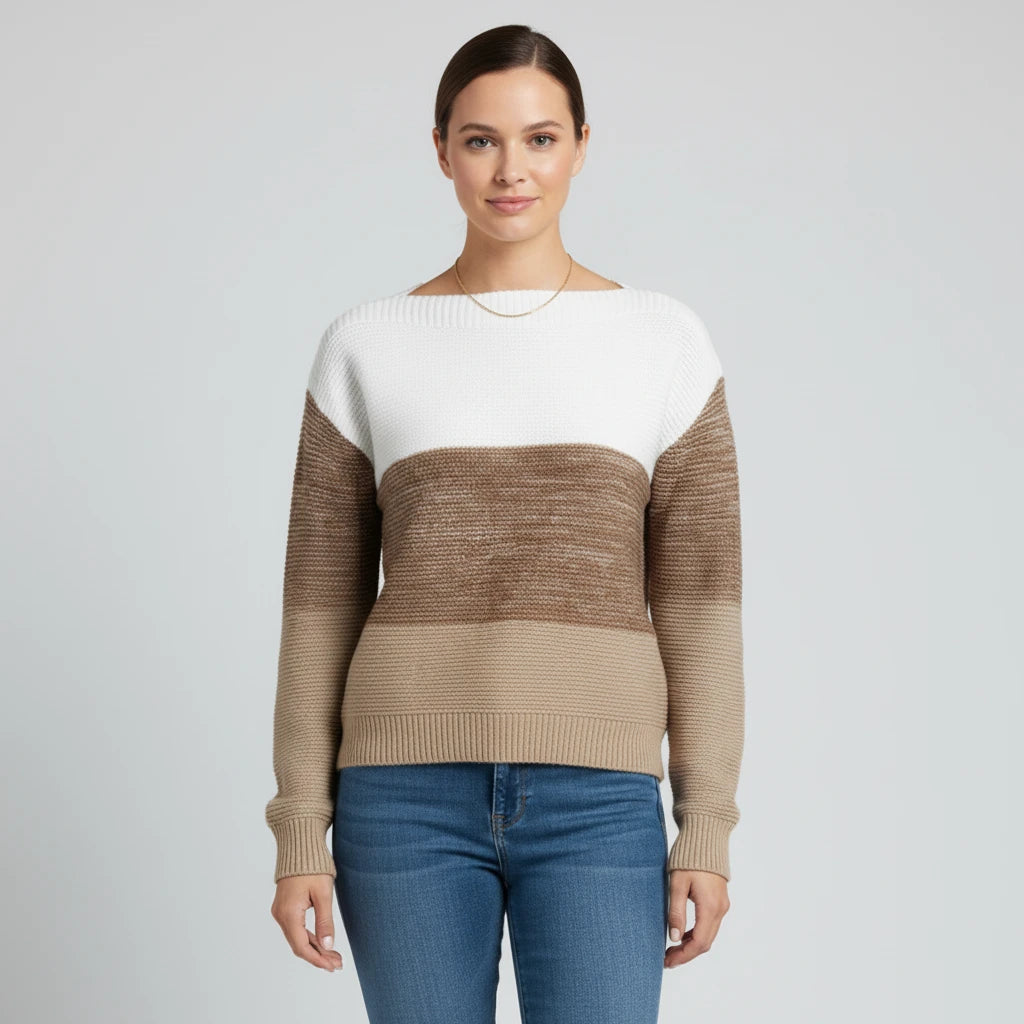 Women's Color Block Sweater