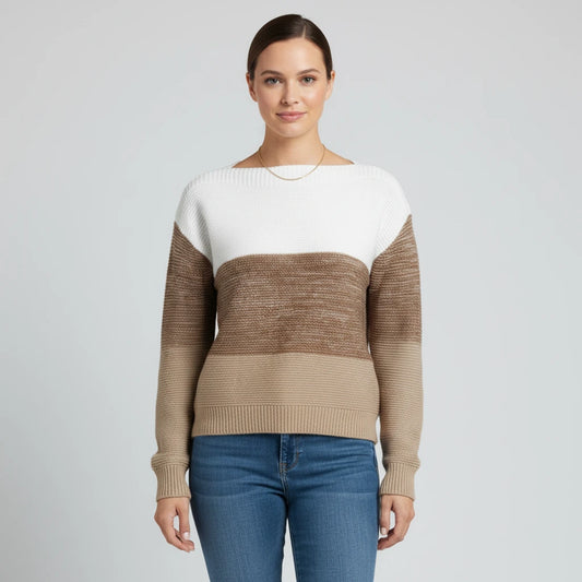 Women's Color Block Sweater
