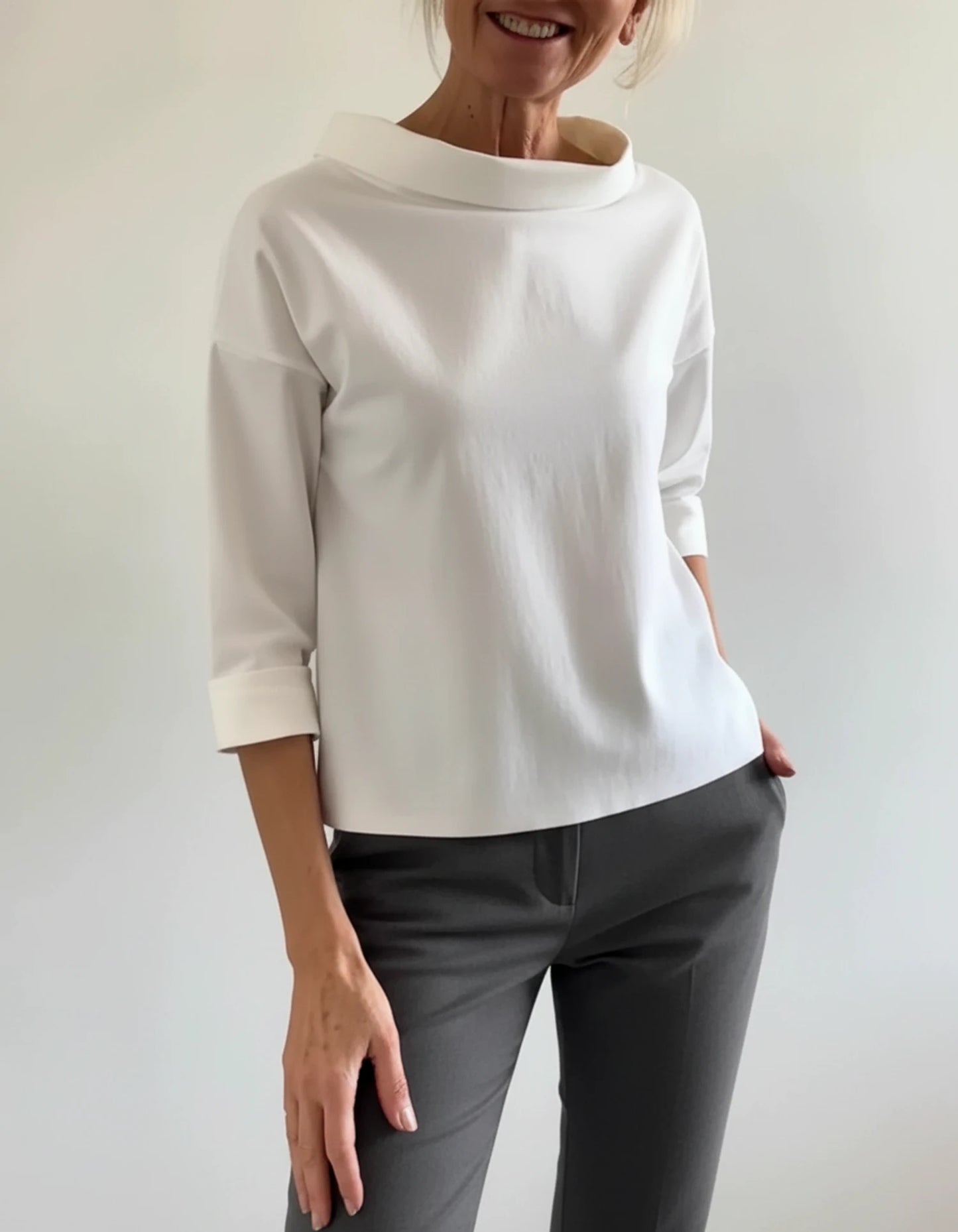 Women's Cowl Neck Blouse