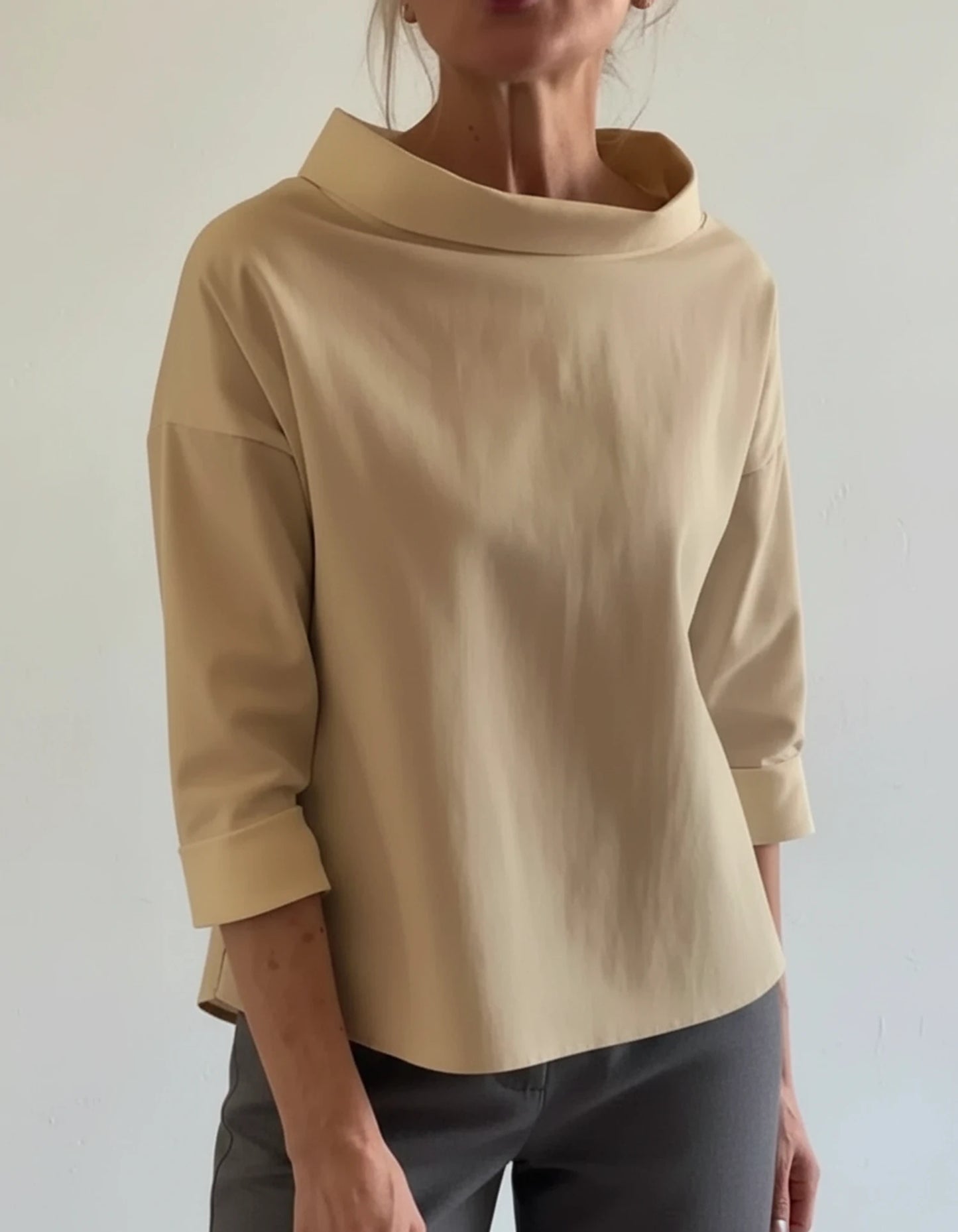 Women's Cowl Neck Blouse