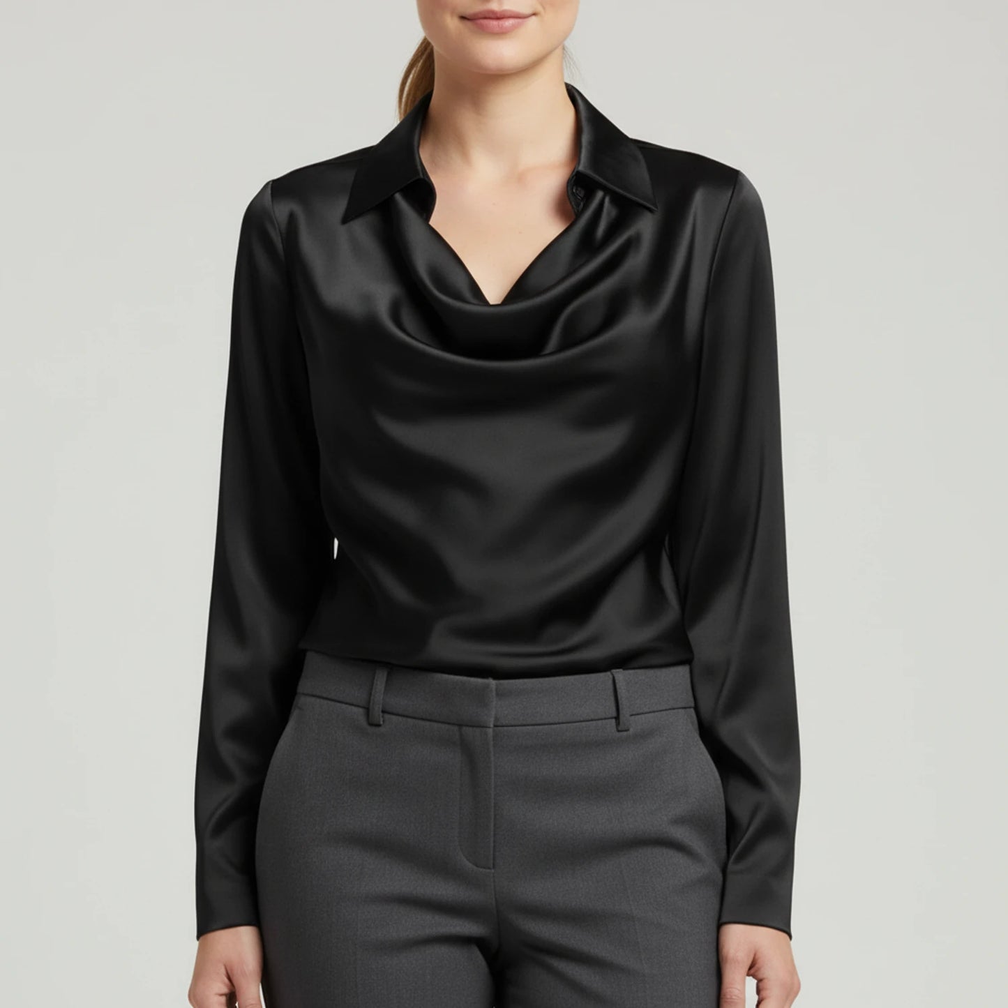Women's Cowl Neck Blouse image