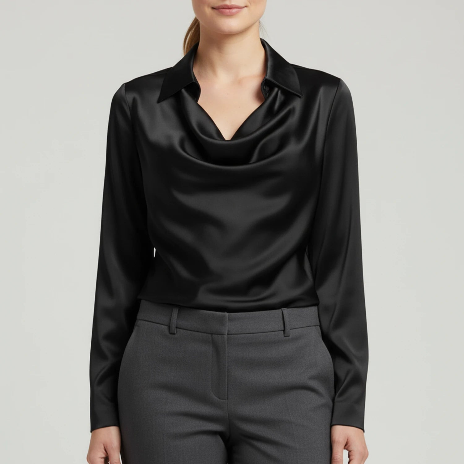 Women's Cowl Neck Blouse image